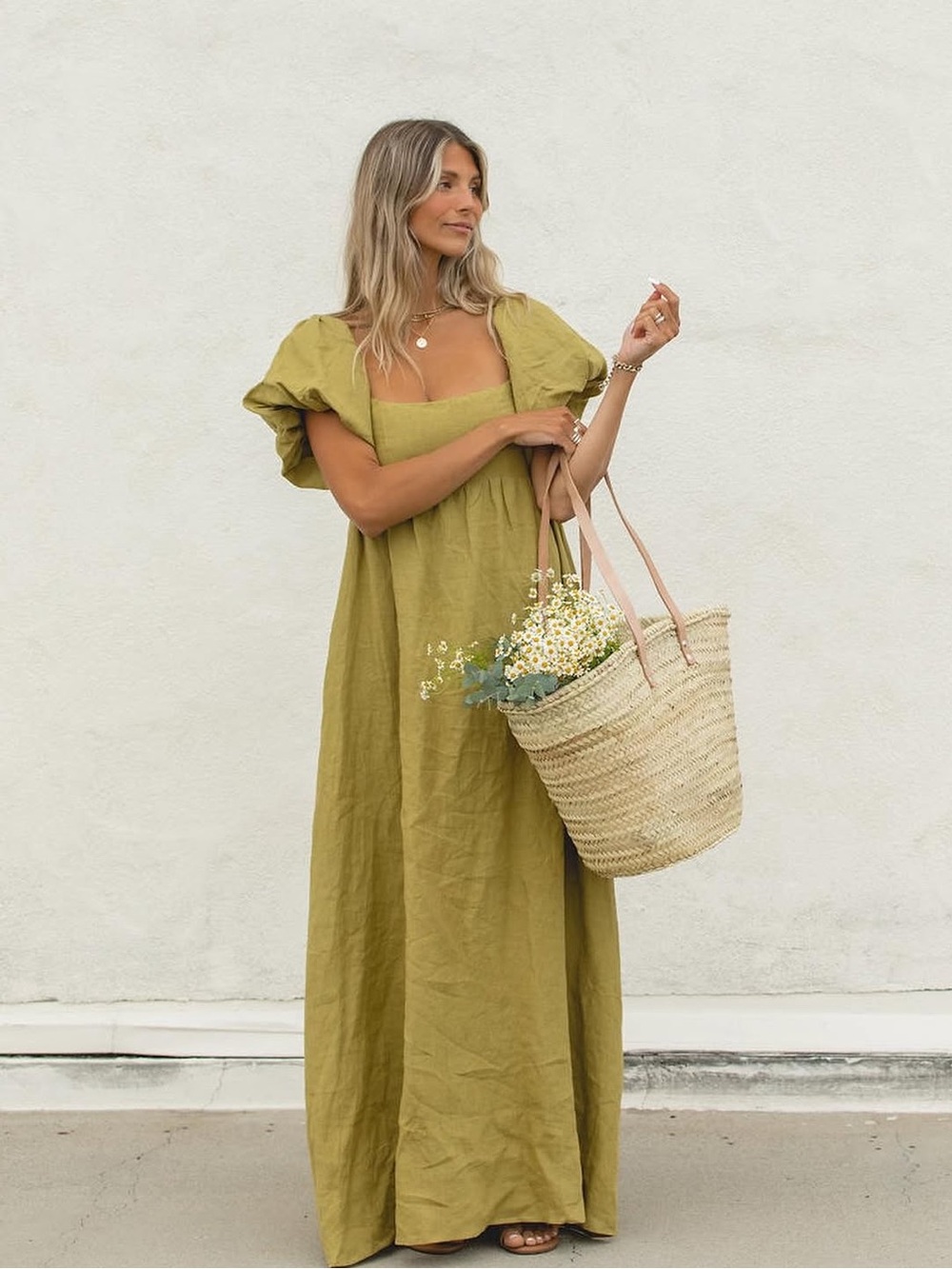Solai the Label 100% linen dress